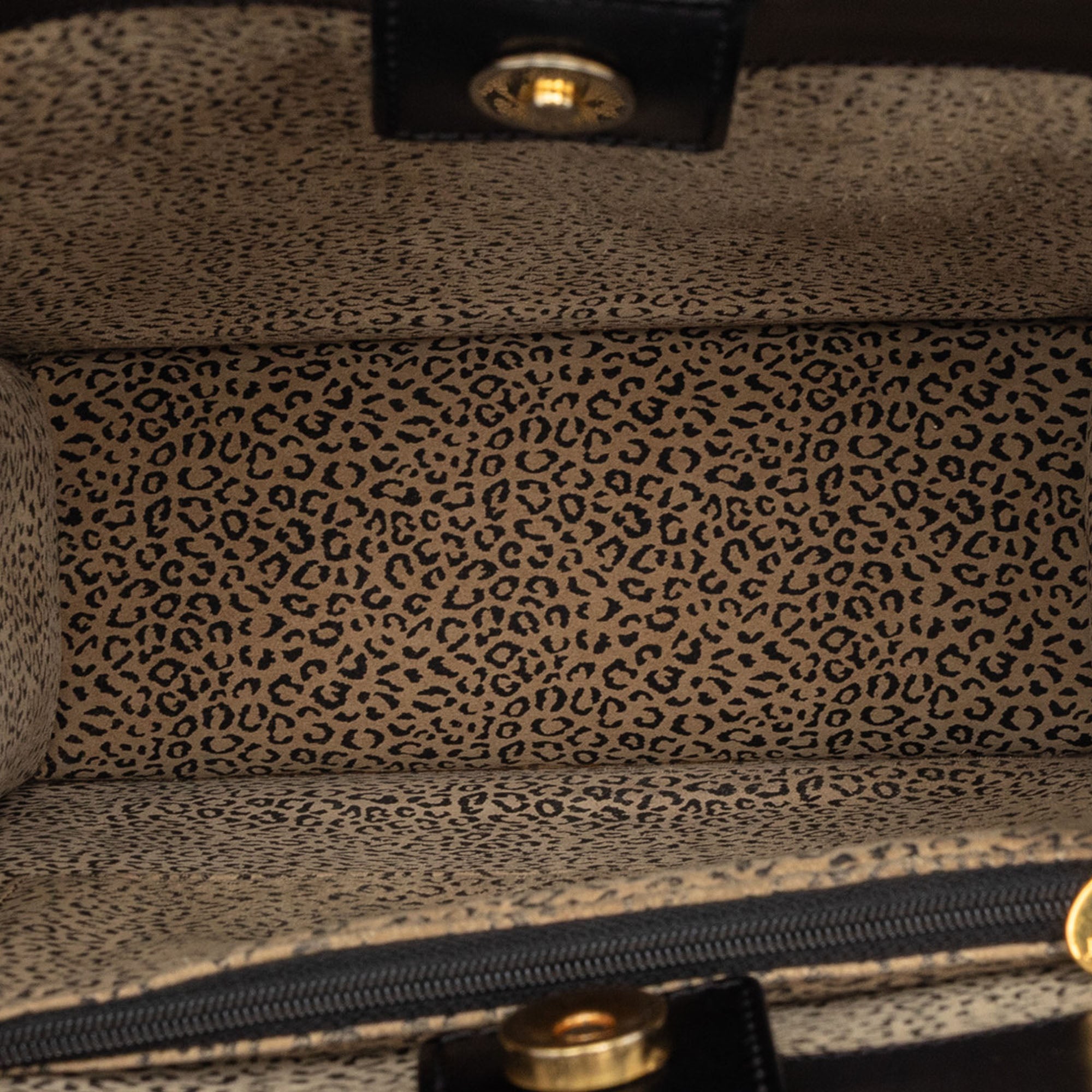 Leather Panthere Tote - Image 4