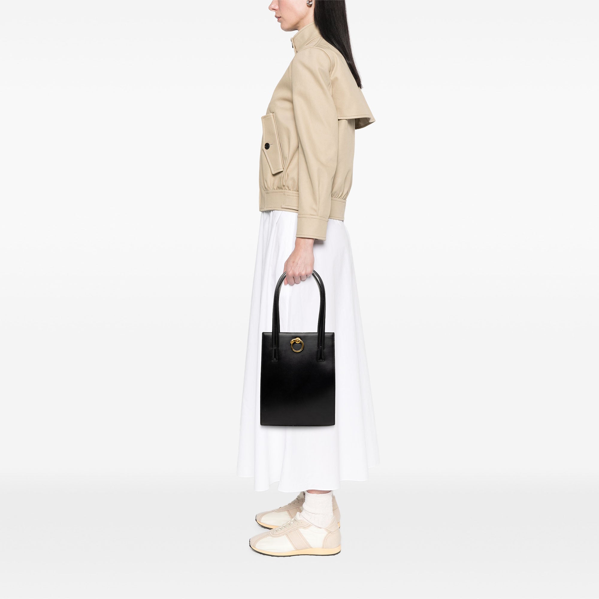 Leather Panthere Tote - Image 8