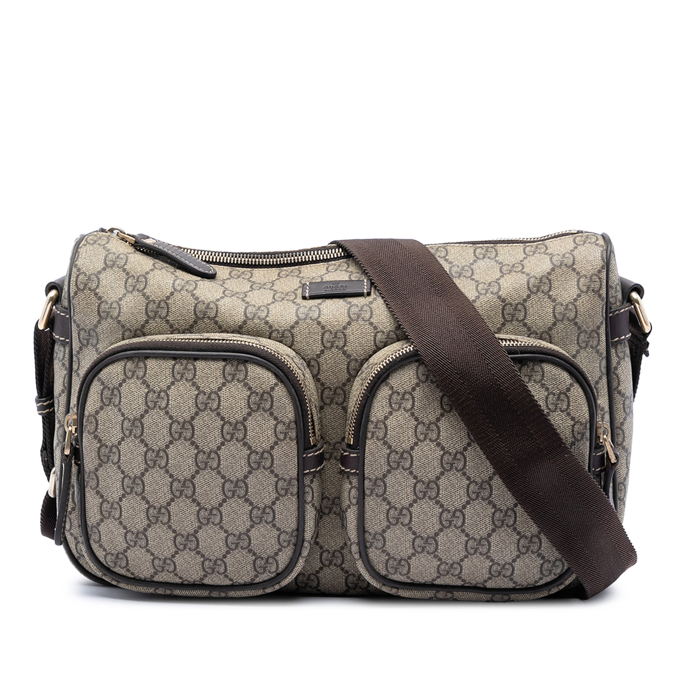 GG Supreme Double Pocket Crossbody - Image 1