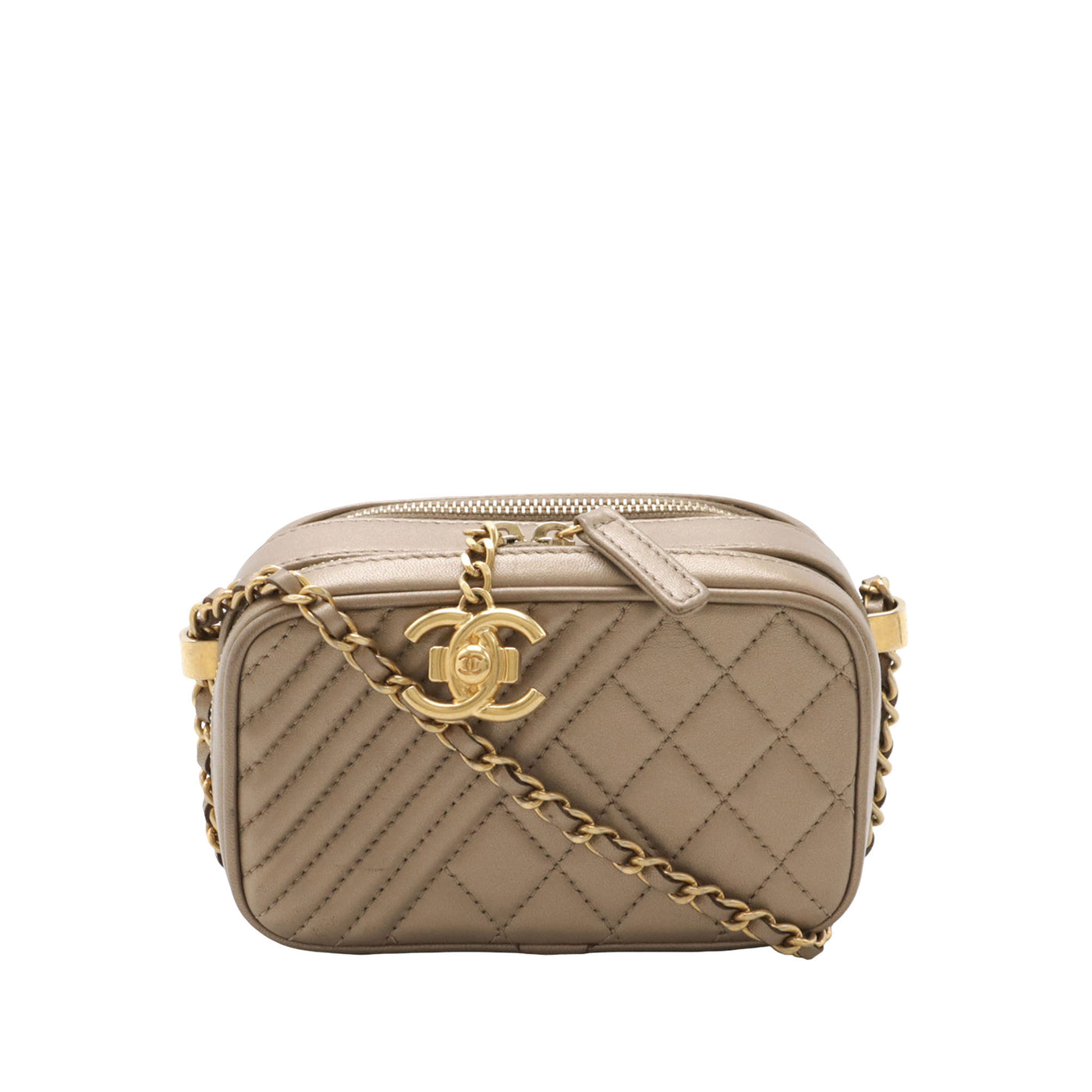 Mini Quilted Lambskin Coco Boy Camera Bag - Image 1