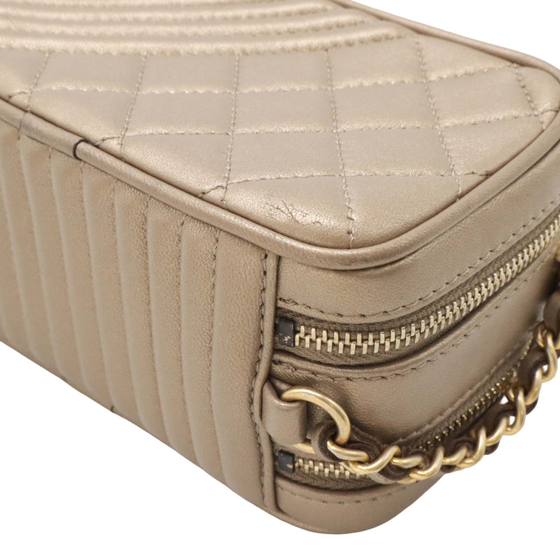 Mini Quilted Lambskin Coco Boy Camera Bag - Image 6