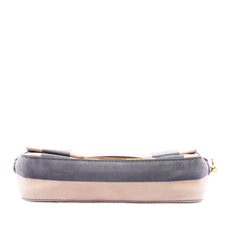 Mini Pequin Nubuck Baguette Satchel - Image 3