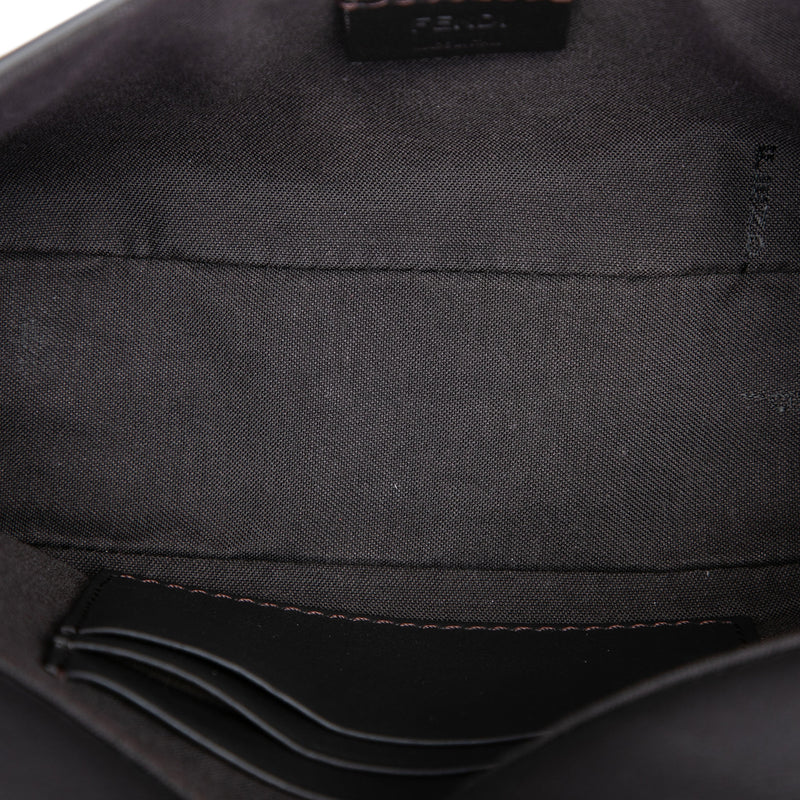 Mini Pequin Nubuck Baguette Satchel - Image 4