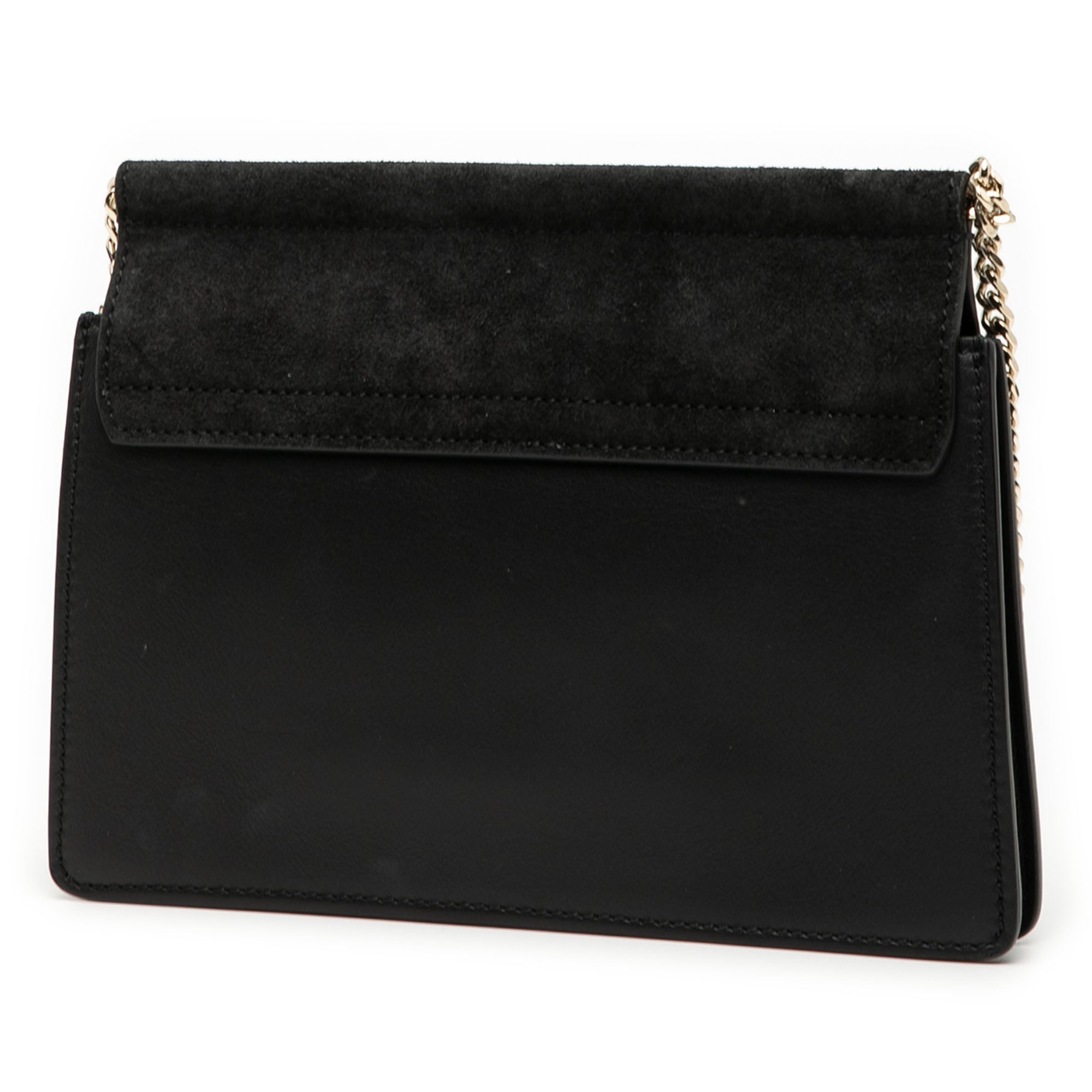 Small Calfskin and Suede Faye Crossbody - Image 2