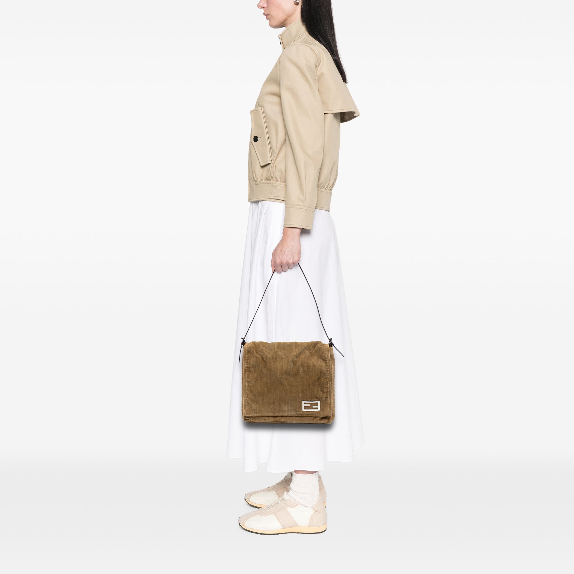 Corduroy Shoulder Bag - Image 7