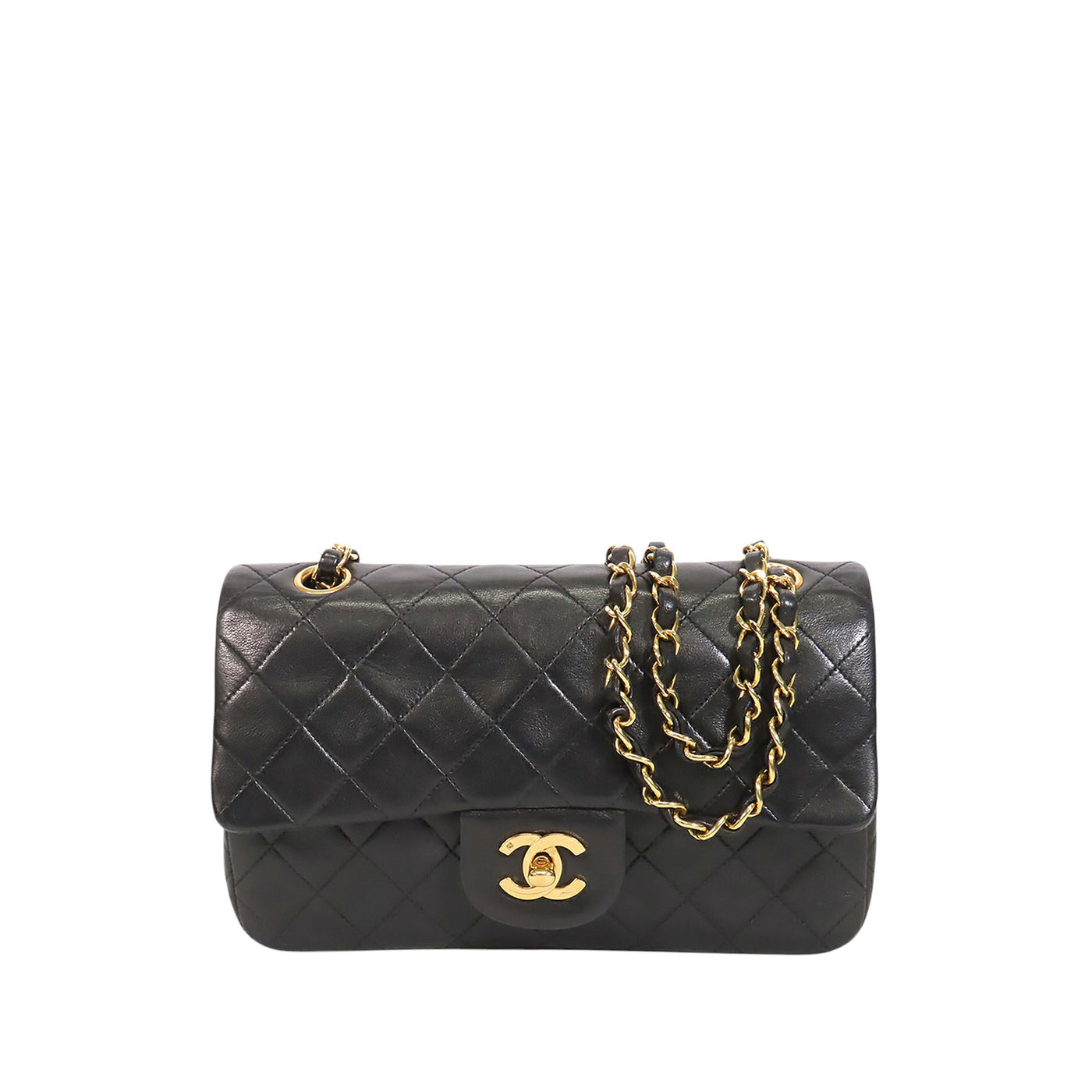 Small Classic Lambskin Double Flap - Image 1