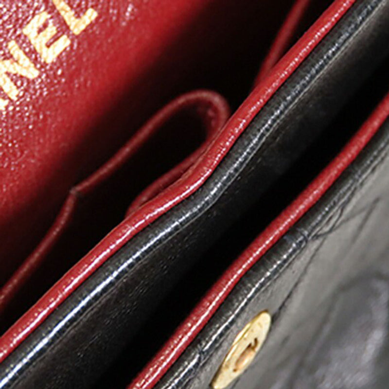 Small Classic Lambskin Double Flap - Image 11