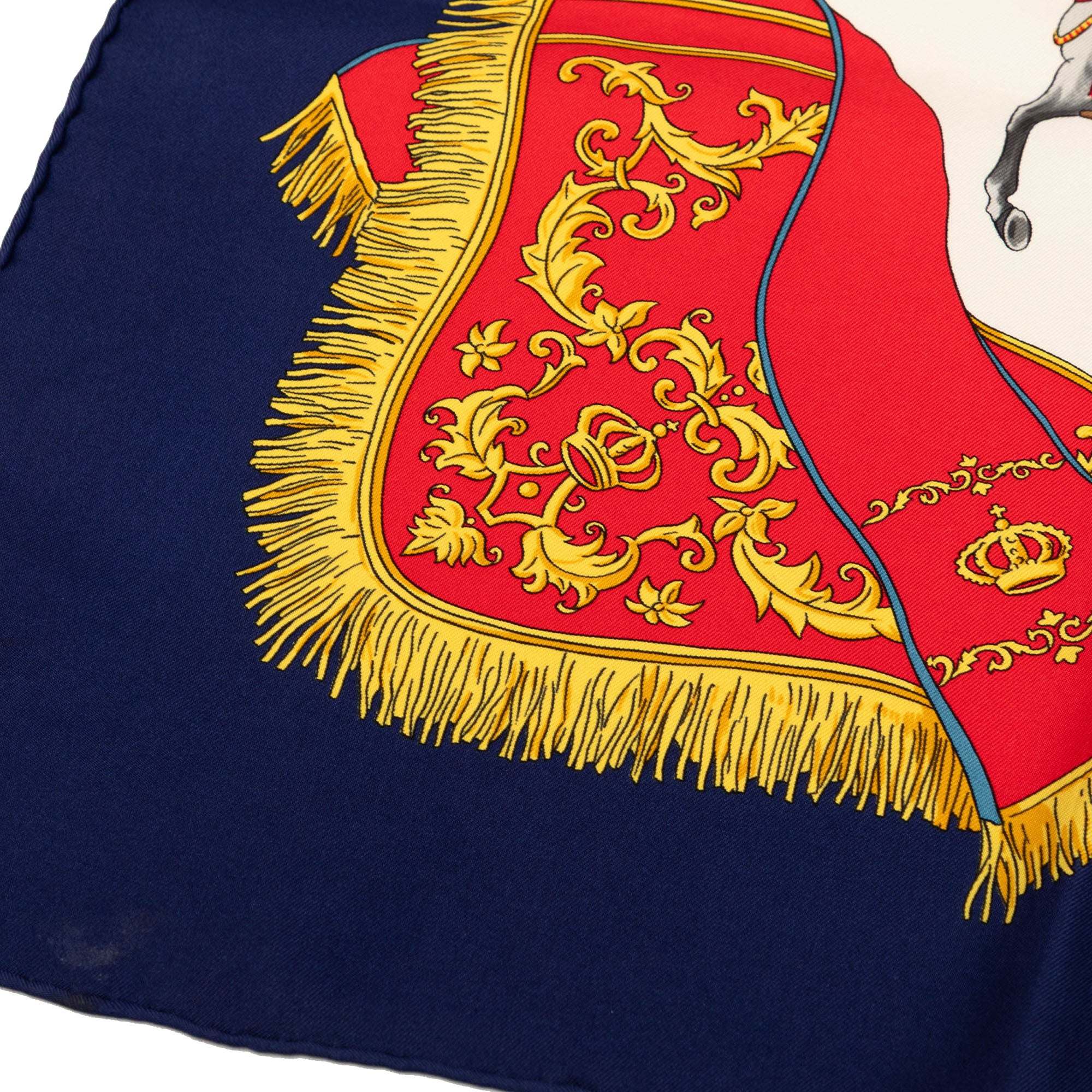 Real Escuela Andaluza Del Arte Ecuestre Silk Scarf 90 - Image 5