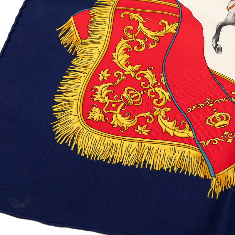 Real Escuela Andaluza Del Arte Ecuestre Silk Scarf 90 - Image 5