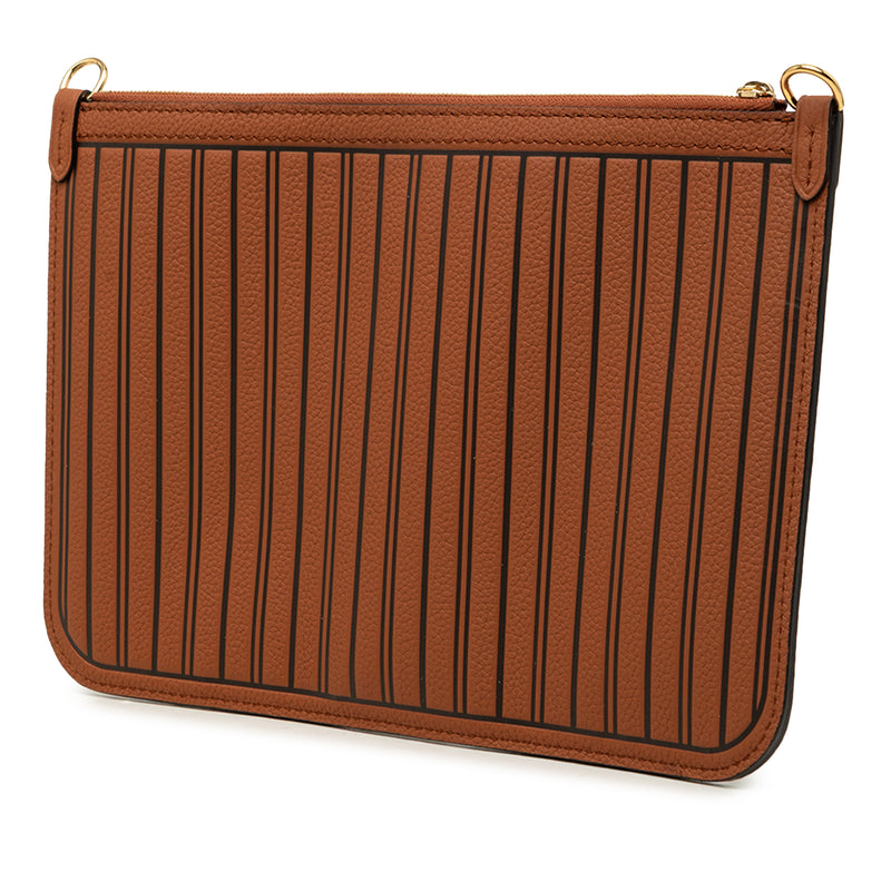 Calfskin Neverfull Inside Out MM Pouch - Image 2