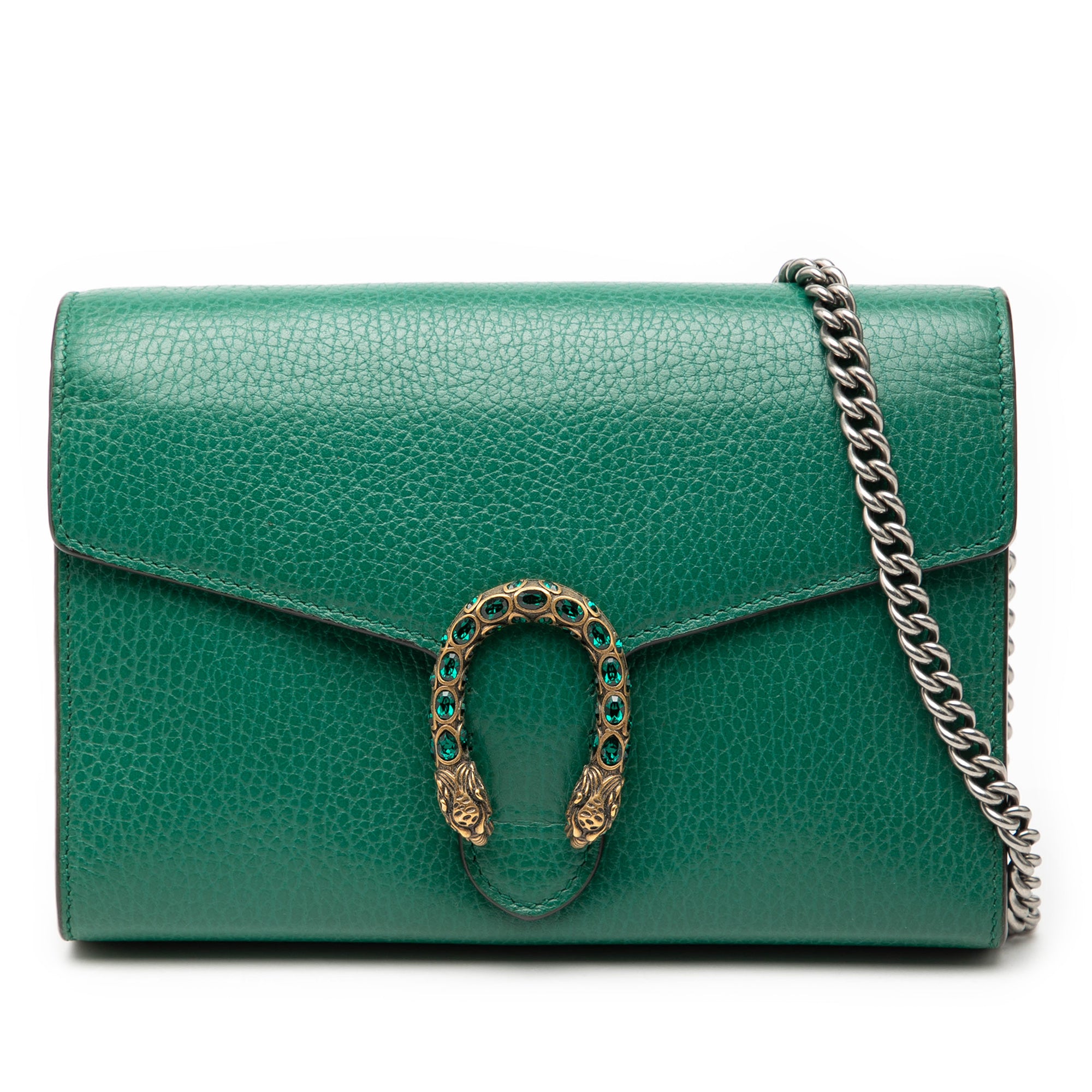 Calfskin Dionysus Wallet on Chain - Image 1