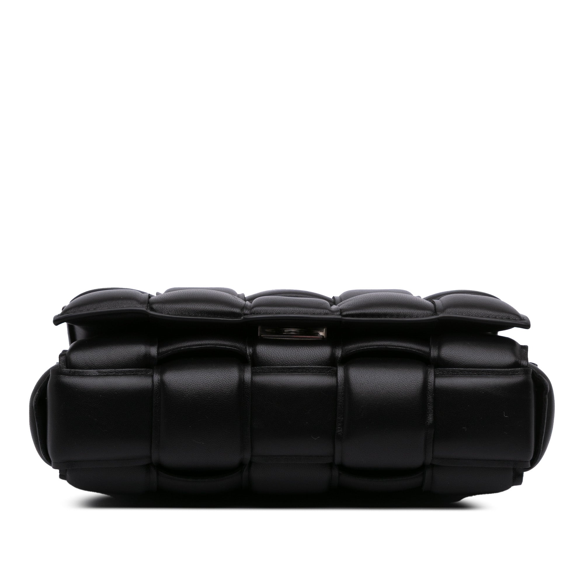 Nappa Intrecciato Padded Chain Cassette Satchel - Image 3