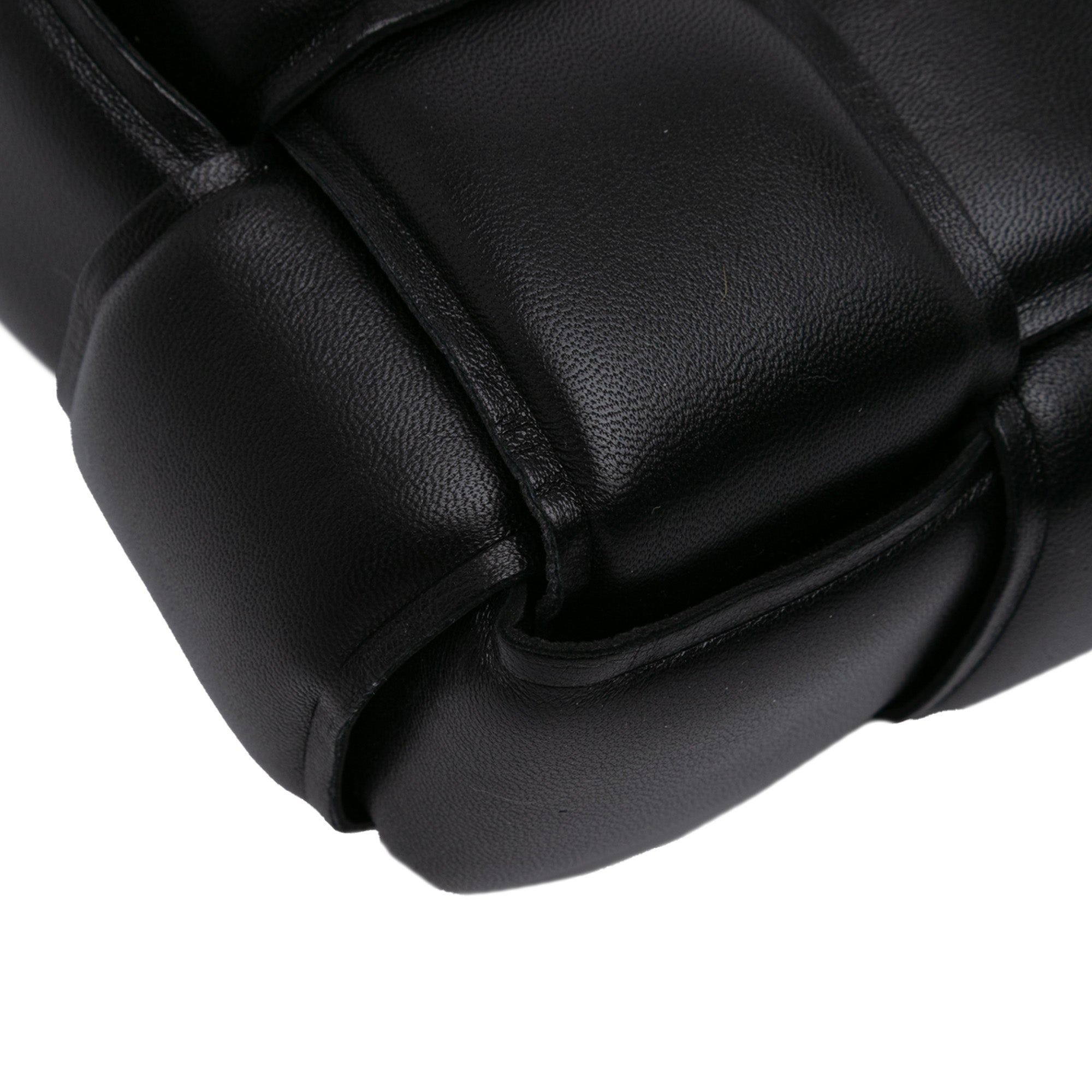 Nappa Intrecciato Padded Chain Cassette Satchel - Image 9