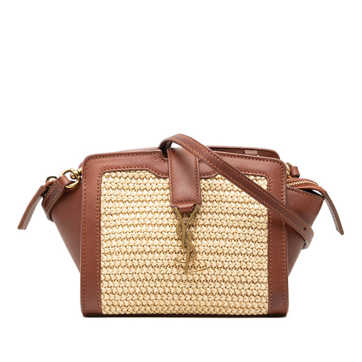 Toy Raffia Monogram Downtown Cabas - Image 1