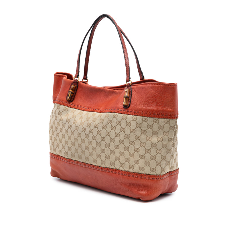 Large GG Canvas Laidback Crafty Tote - Image 2