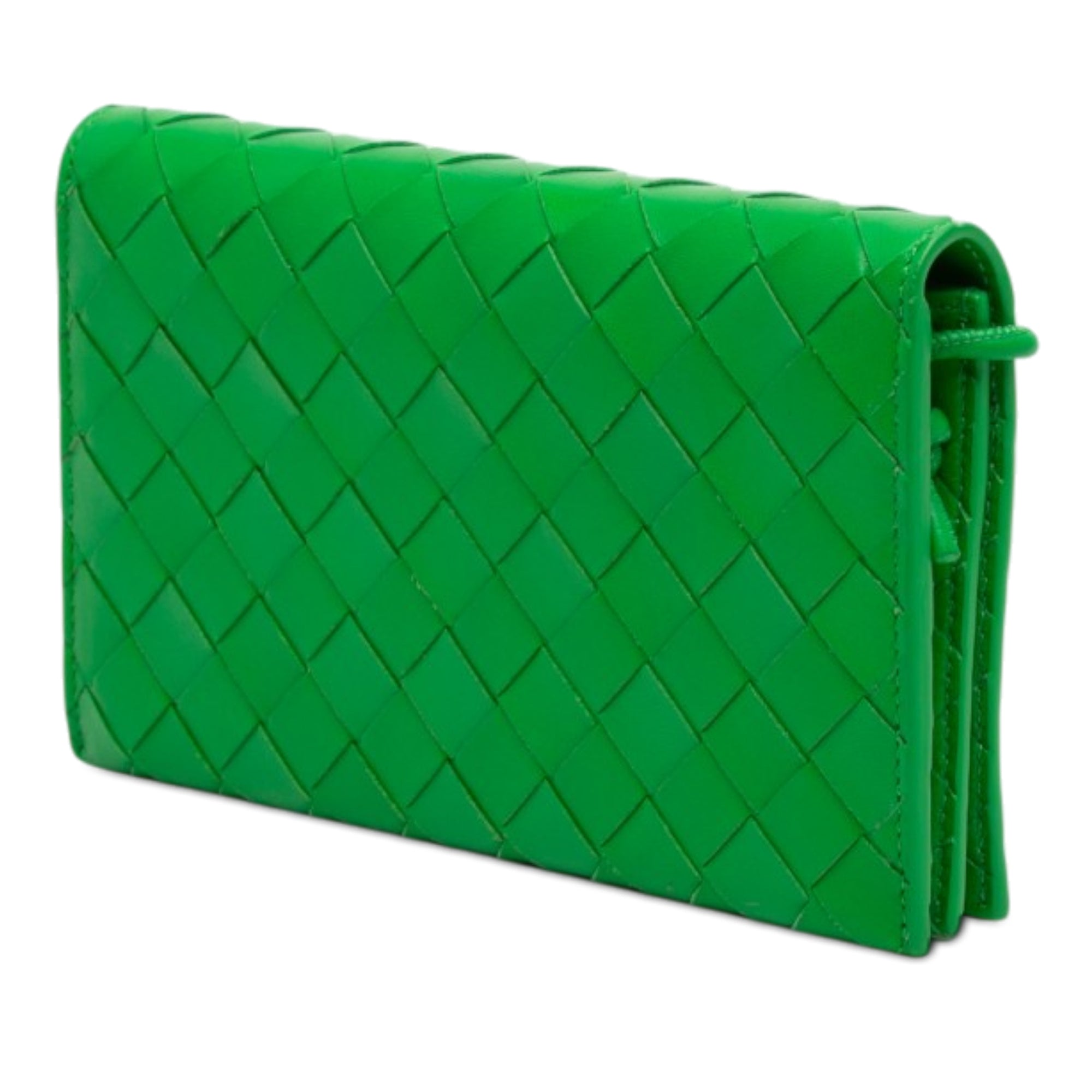 Nappa Intrecciato Wallet On Strap - Image 2