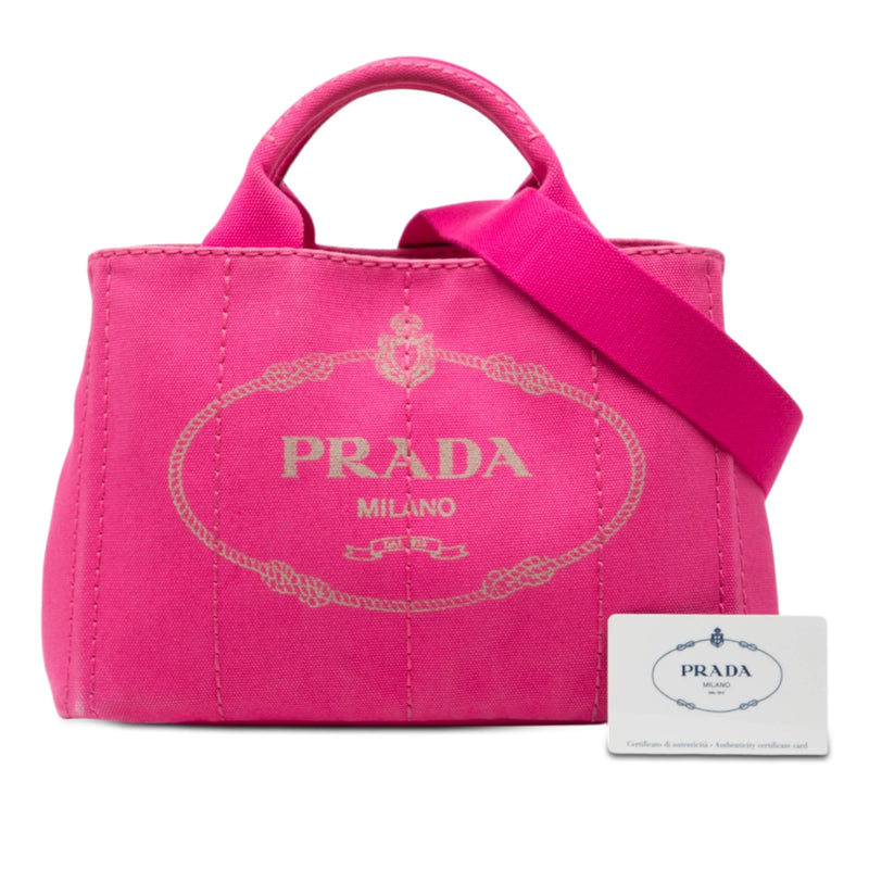 Small Canvas Canapa Logo Satchel - Image 7