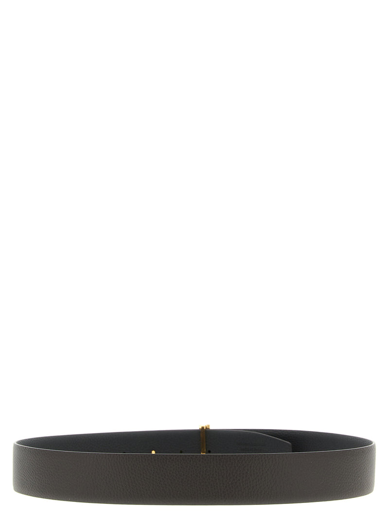 Tom Ford Icon Belt — Black Grain Leather