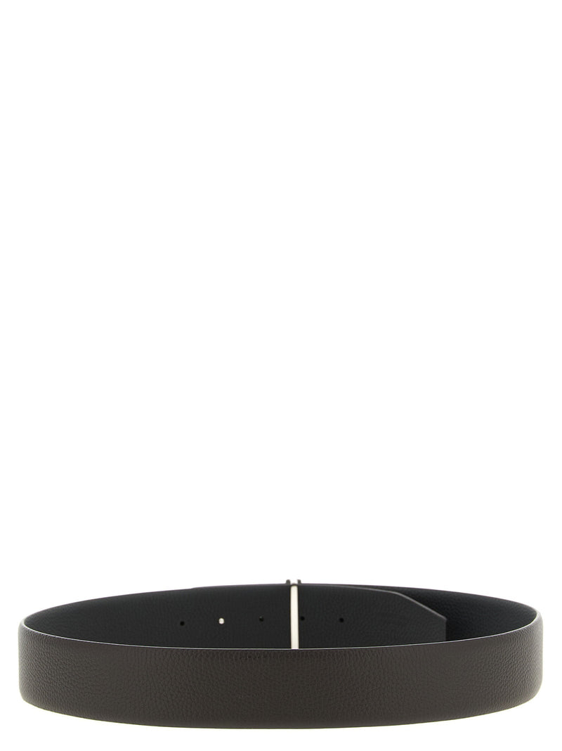 Tom Ford Icon Belt — Black Grain Leather
