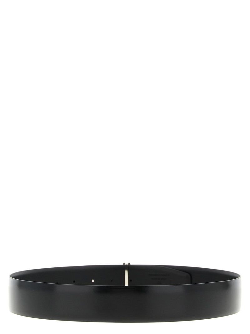 Tom Ford Reversible Calf Leather Belt — Black