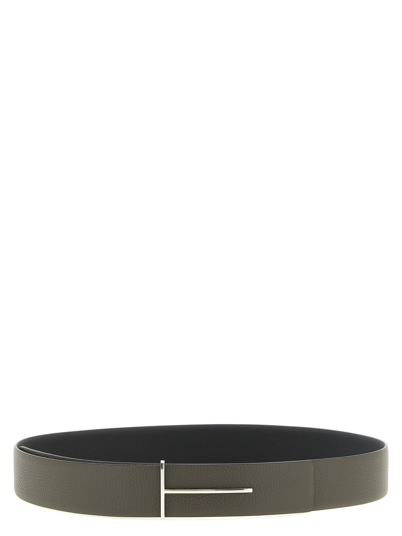 Tom Ford Icon Belt — Black Grain Leather