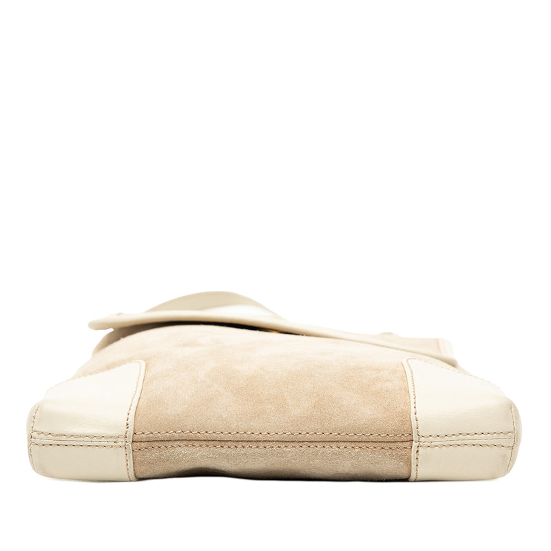 Suede Anagram Crossbody - Image 3