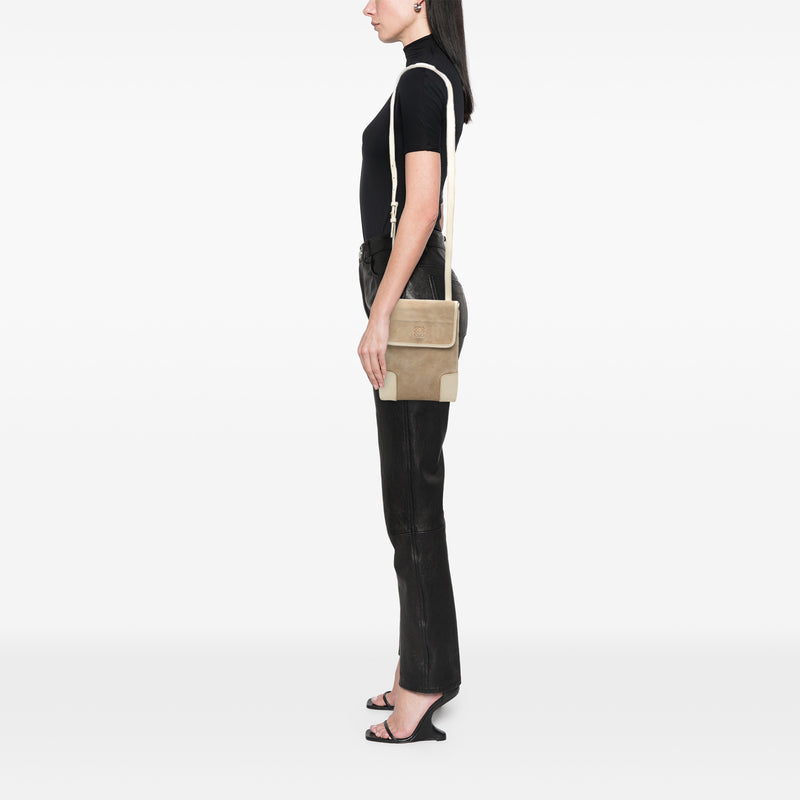 Suede Anagram Crossbody - Image 6