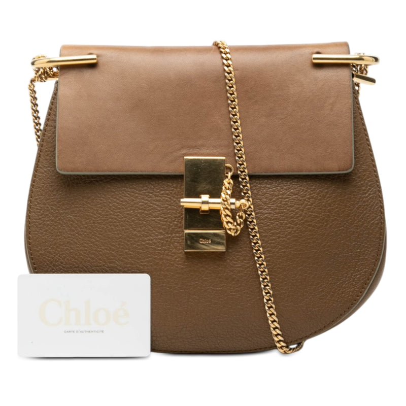 Small Leather Drew Crossbody - Image 8