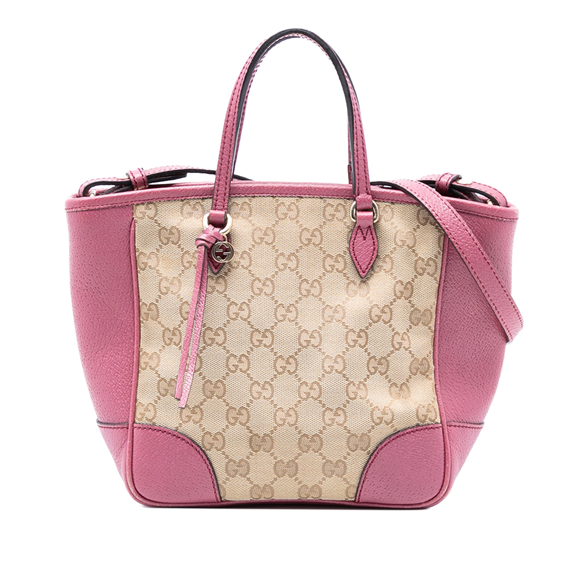 Small GG Canvas Bree Satchel - Image 1