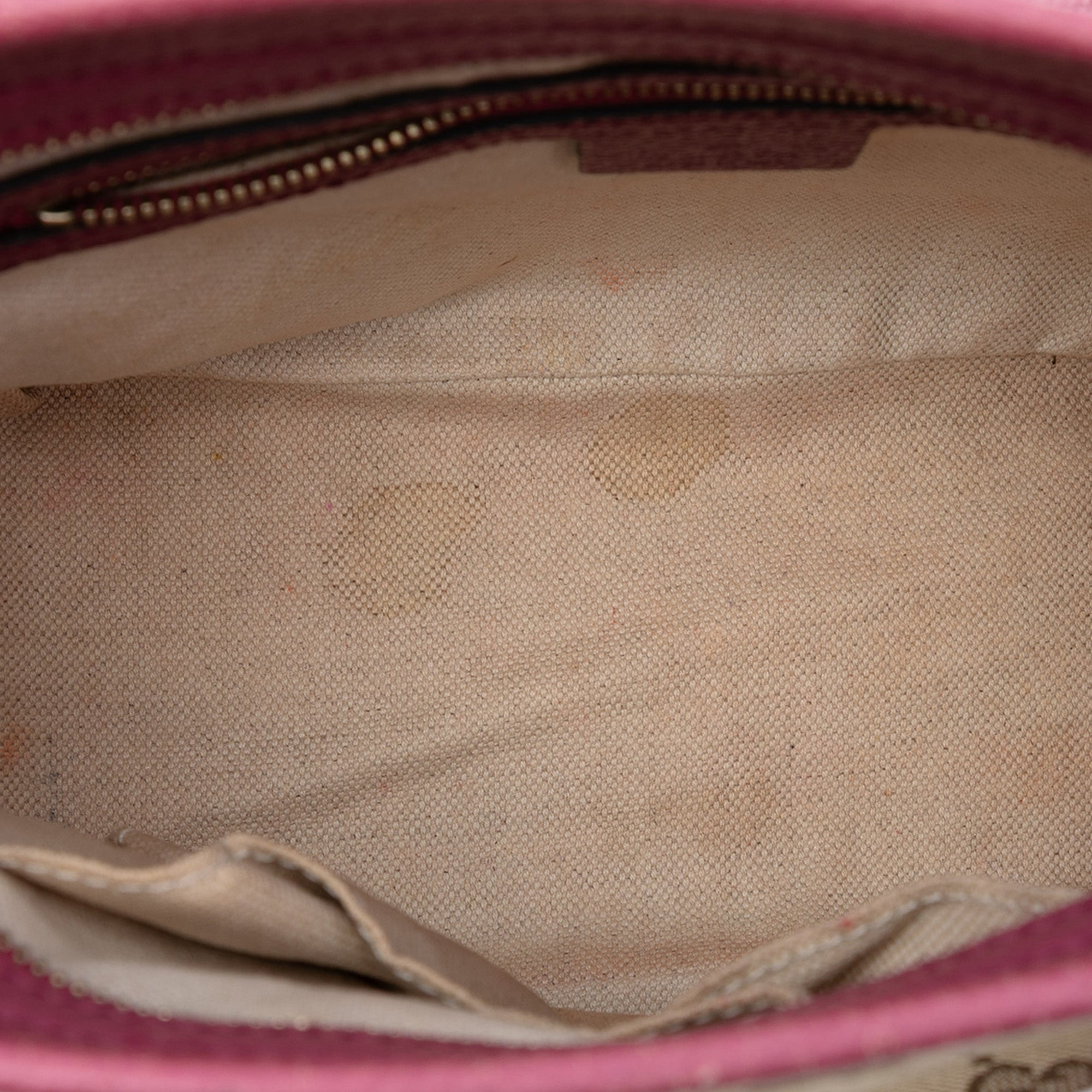 Small GG Canvas Bree Satchel - Image 4