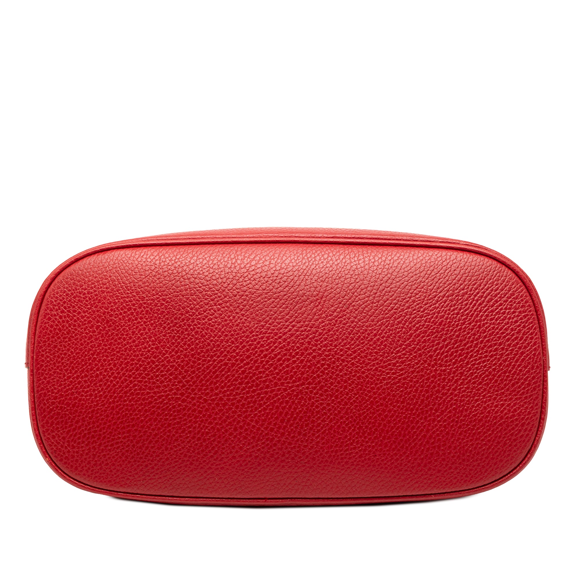 Small Dollar Calfskin GG Charm Dome Satchel - Image 3