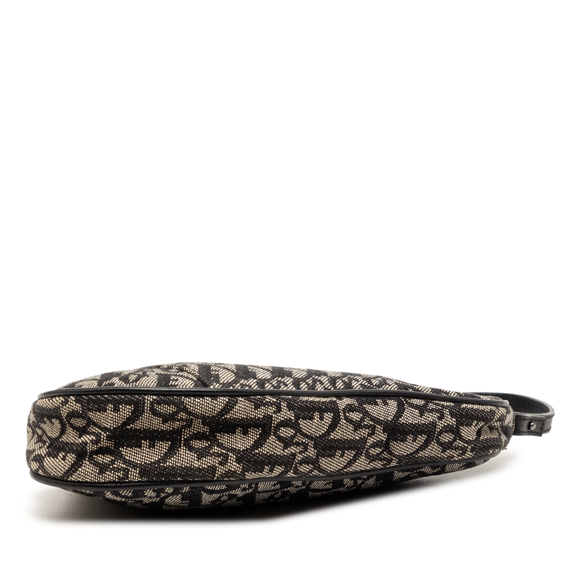 Mini Diorissimo Canvas Saddle Pochette - Image 3