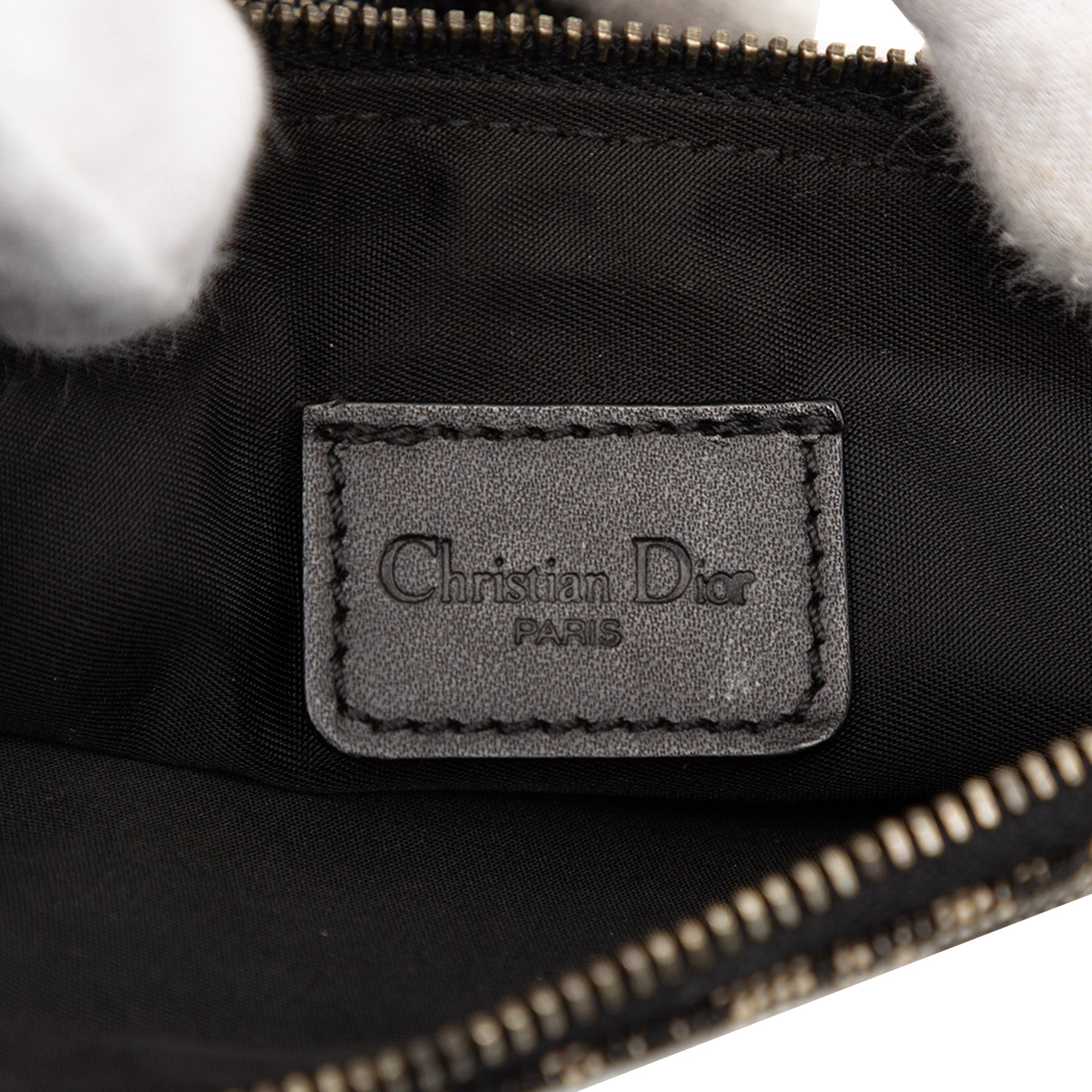 Mini Diorissimo Canvas Saddle Pochette - Image 5