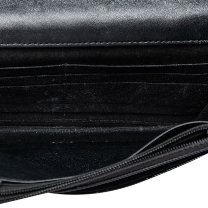CC Quilted Patent Brilliant Wallet On Chain - Image 4