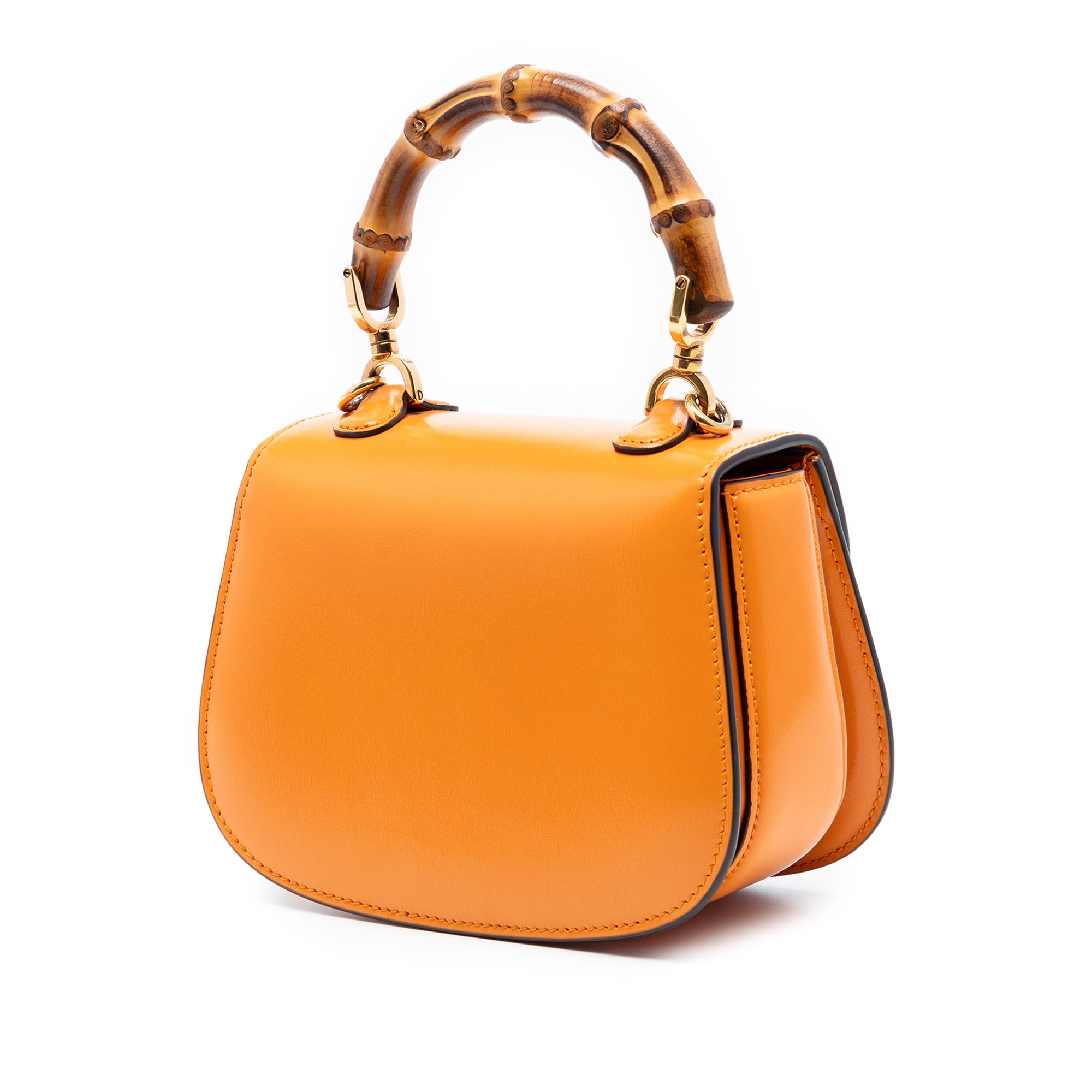 Mini Calfskin Web 1947 Bamboo Top Handle Bag - Image 2