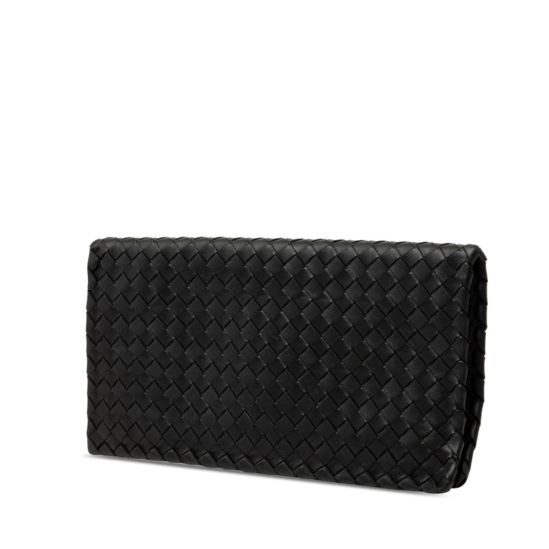 Nappa Intrecciato Turn Lock Clutch - Image 2