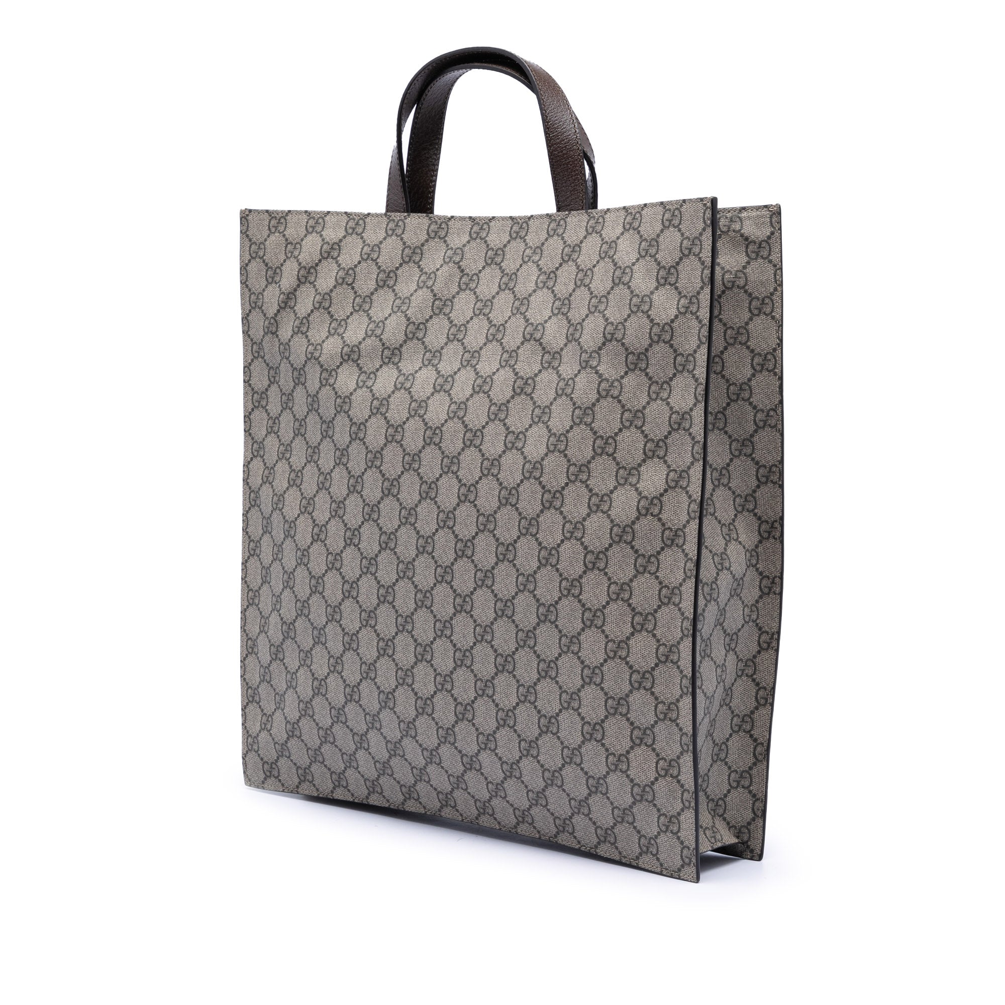 GG Supreme Butterfly and Flower Embroidery Convertible Soft Tote - Image 2