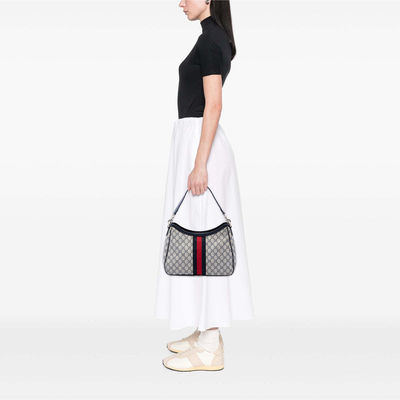 GG Supreme Web Shoulder Bag - Image 6