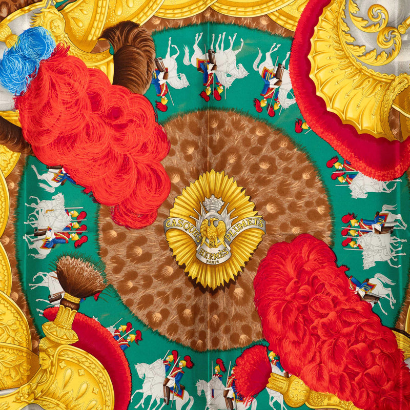 Casques et Plumets Silk Scarf 90 - Image 2