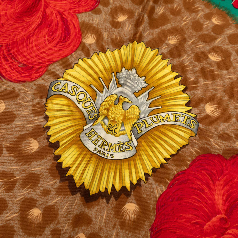 Casques et Plumets Silk Scarf 90 - Image 3