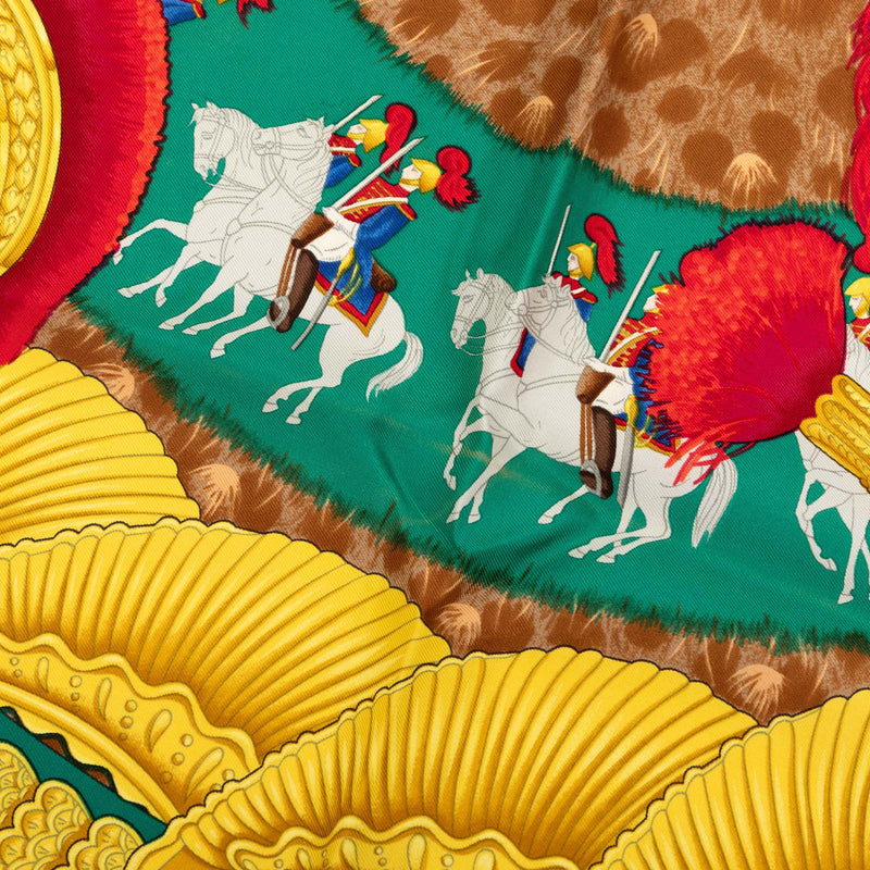 Casques et Plumets Silk Scarf 90 - Image 5