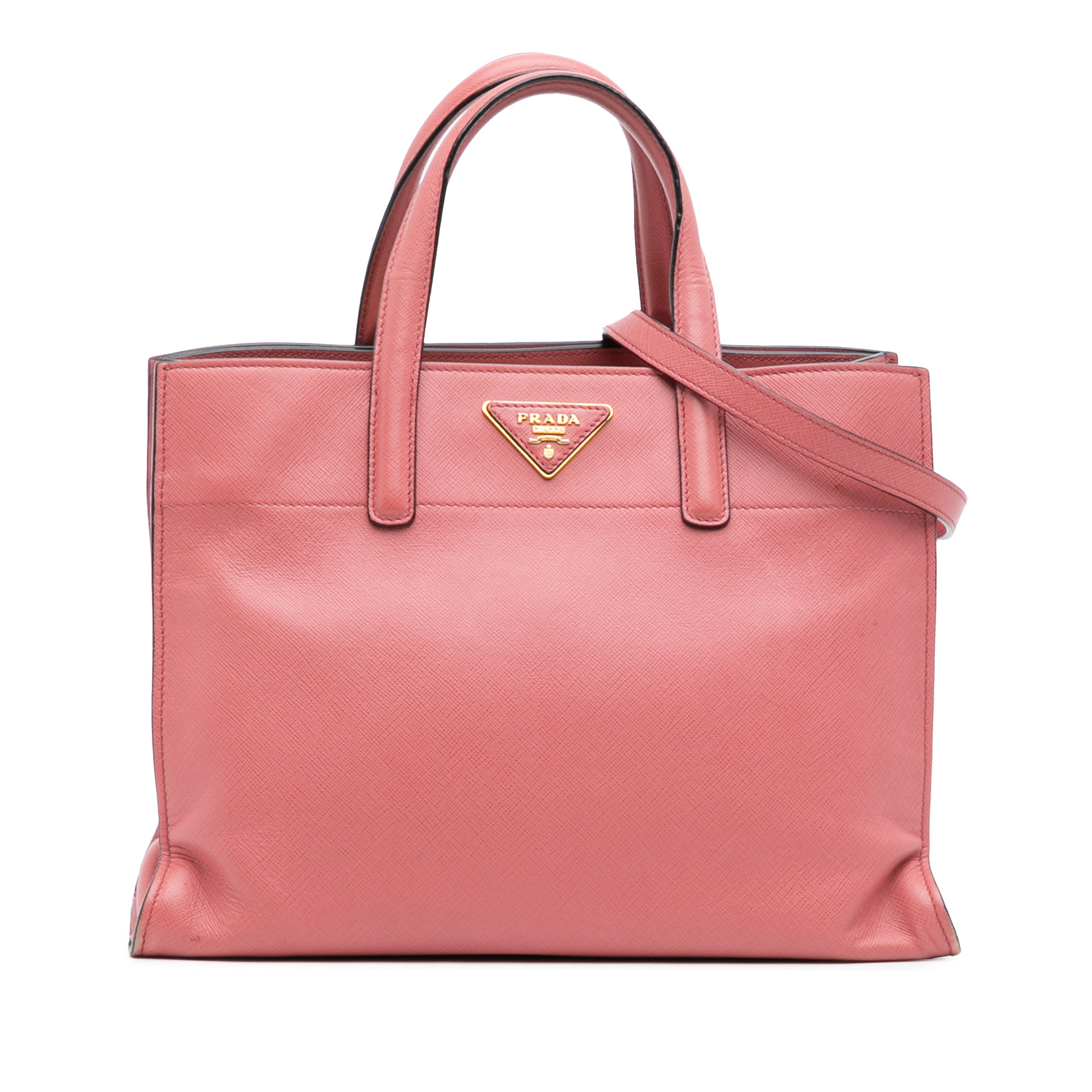 Saffiano Soft Triple Pocket Tote - Image 1