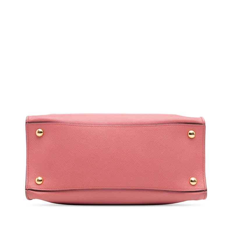Saffiano Soft Triple Pocket Tote - Image 3