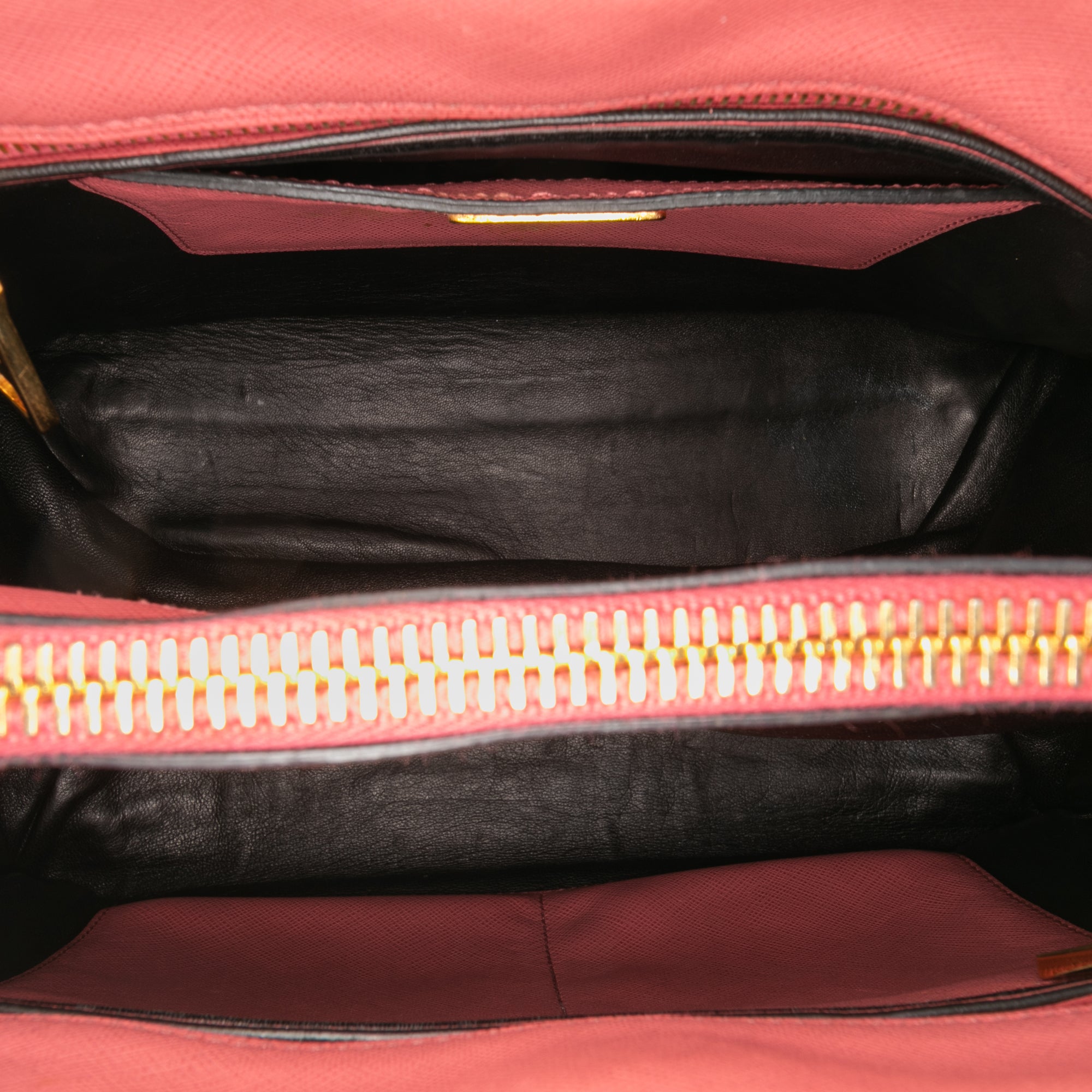 Saffiano Soft Triple Pocket Tote - Image 4