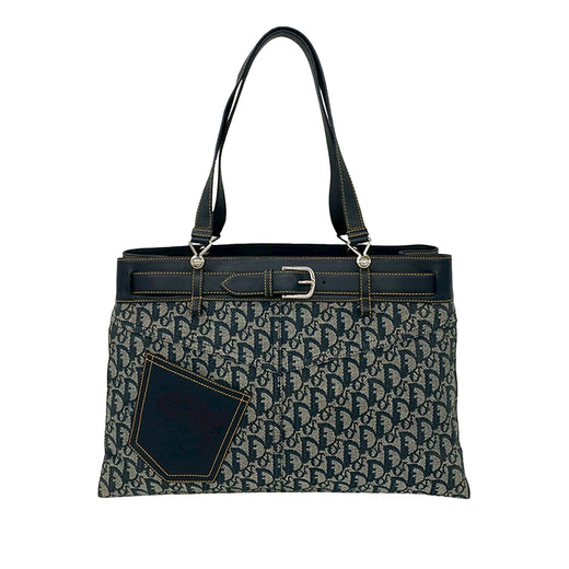 Diorissimo Trotter Canvas Jeans Pocket Tote - Image 1