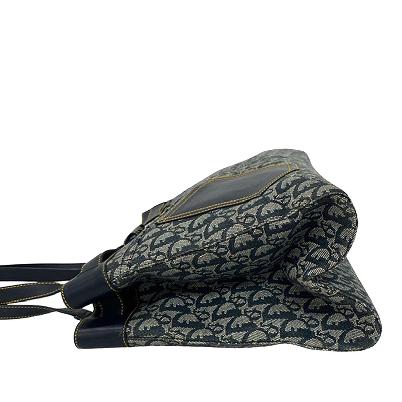 Diorissimo Trotter Canvas Jeans Pocket Tote - Image 8