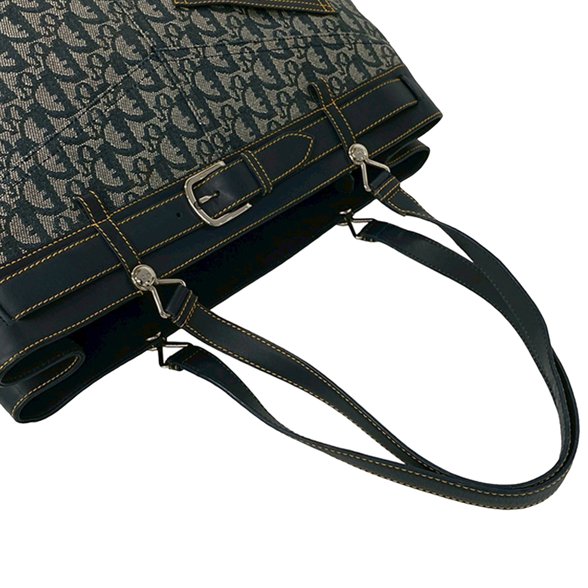 Diorissimo Trotter Canvas Jeans Pocket Tote - Image 9