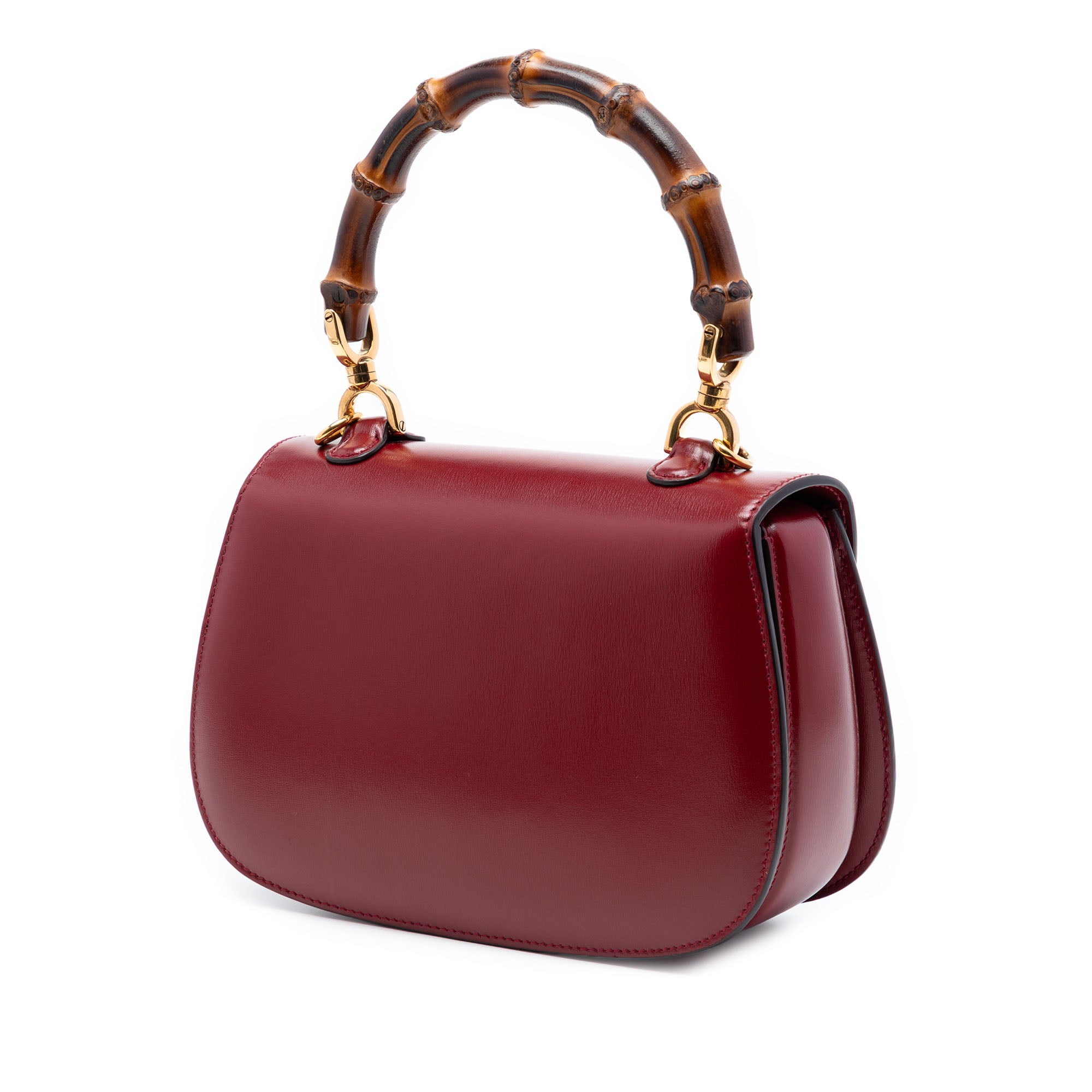 Small Calfskin 1947 Bamboo Top Handle Bag - Image 2