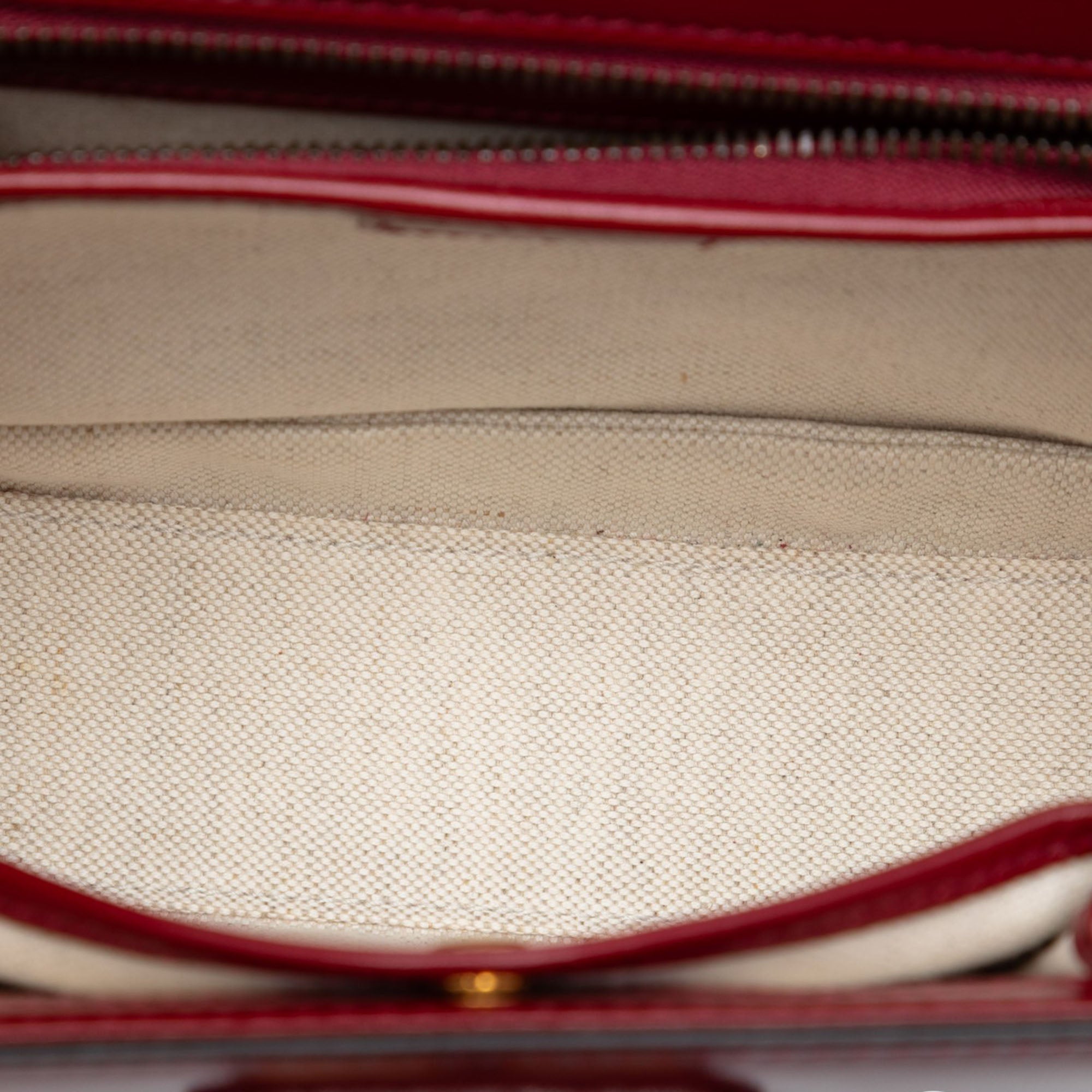 Small Calfskin 1947 Bamboo Top Handle Bag - Image 4