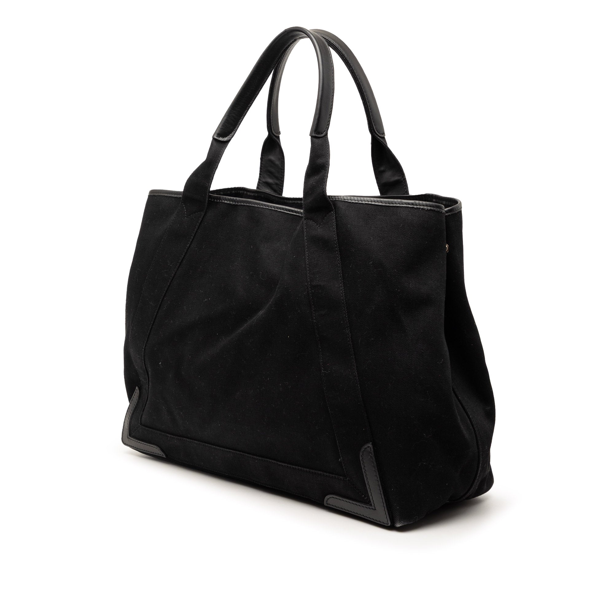 Denim Navy Cabas Tote M - Image 2